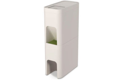 Joseph Joseph 48 Litre Stack Recycling Bin - Stone